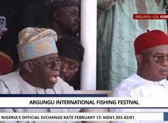 President Tinubu Amazed as Record-Breaking Fish Catches Take Centre Stage at Argungu Festival