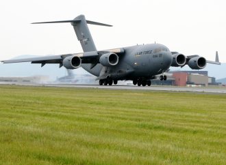 First U.S. Military Aircraft Land in Maiduguri