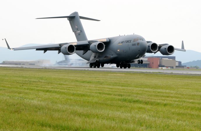 First U.S. Military Aircraft Land in Maiduguri