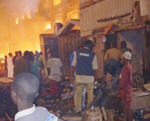 Fire Ravages Singa Market in Kano, Over 1,000 Shops Destroyed Ahead of Ramadan