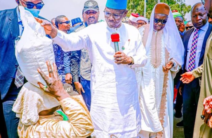 Governor Sule Supervises Distribution Of Dangote Rice In Nasarawa
