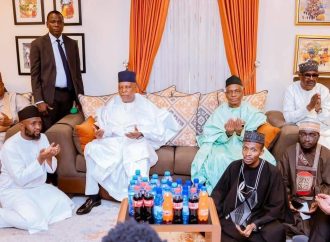 Kashim Shettima Visits Nasir El-Rufai, Calls for National Unity After Mother’s Passing