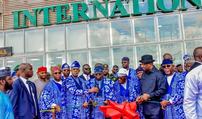 Tinubu Declares Nigeria Will Defeat Terrorism at Gateway Airport Commissioning