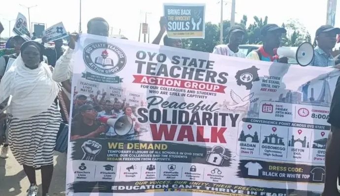 Oyo Teachers Shut Down Public Schools Indefinitely Over Kidnapped Colleagues and Pupils