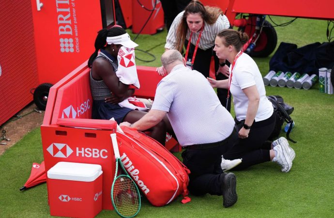 Serena Williams’ Queen’s Comeback Ends Early As Injury Forces Doubles Withdrawal